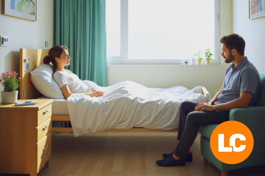 permiso laboral por hospitalización de familiar